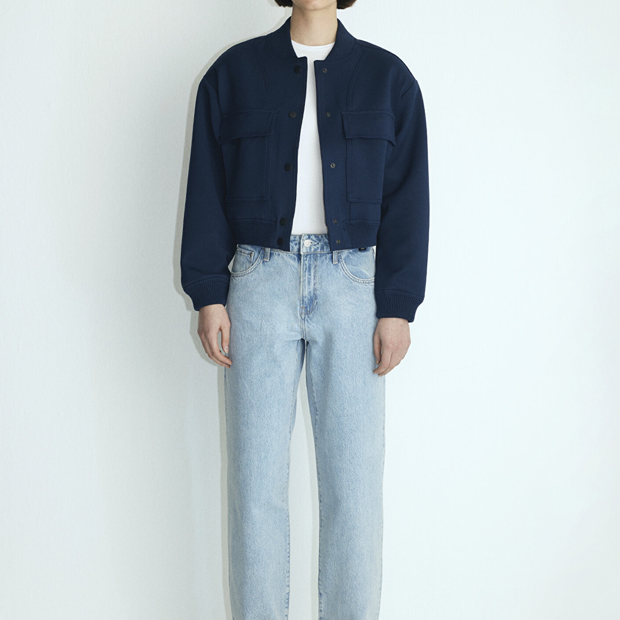 Mavi Leila All Blue Buz Mavi Jean Pantolon 1010600-87702