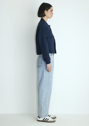  Mavi Leila All Blue Buz Mavi Jean Pantolon 1010600-87702