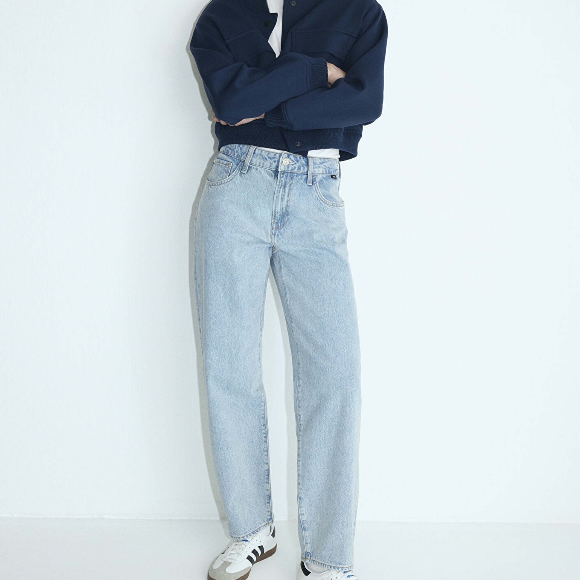 Mavi Leila All Blue Buz Mavi Jean Pantolon 1010600-87702