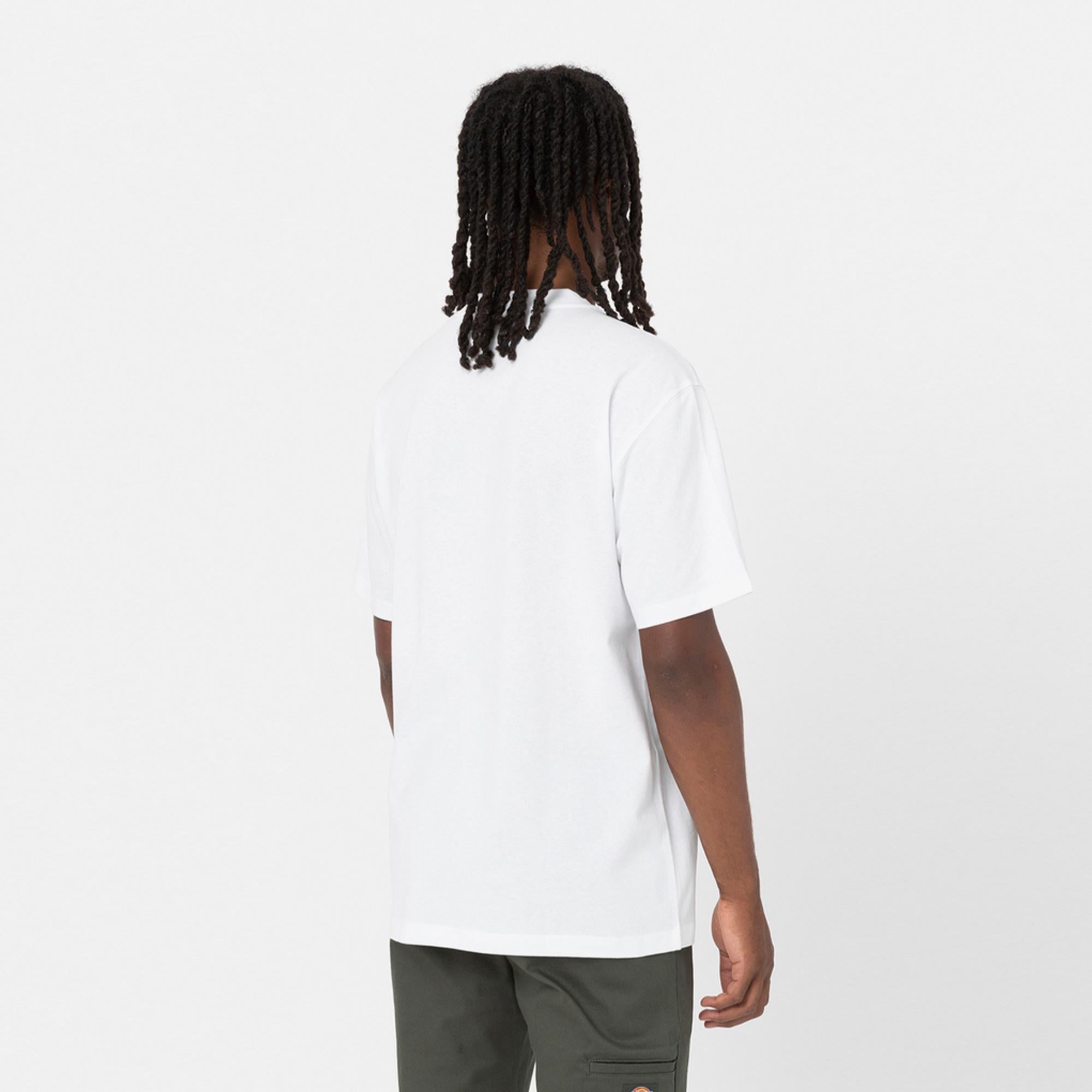 Dickies Luray Pocket Erkek Beyaz T-Shirt