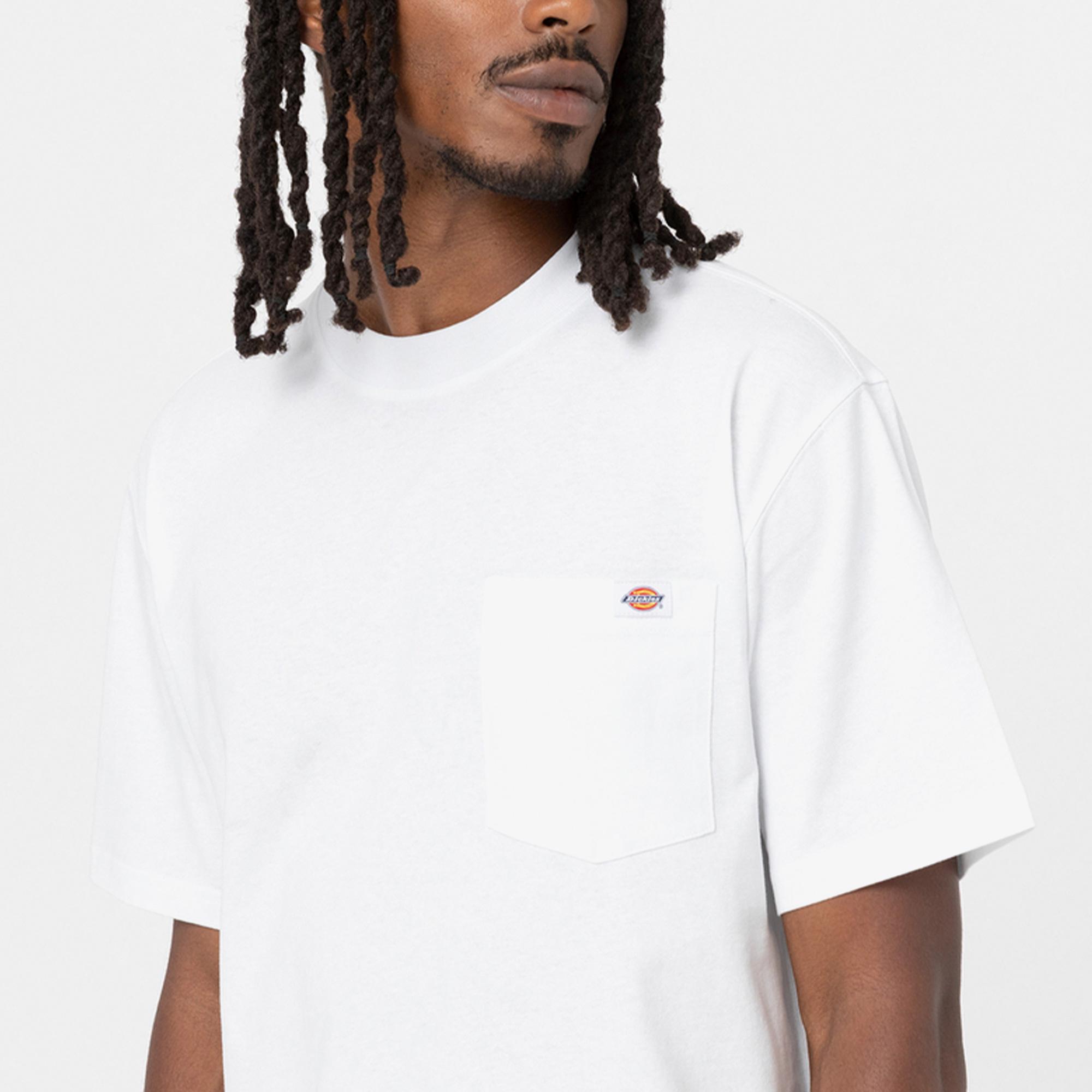 Dickies Luray Pocket Erkek Beyaz T-Shirt