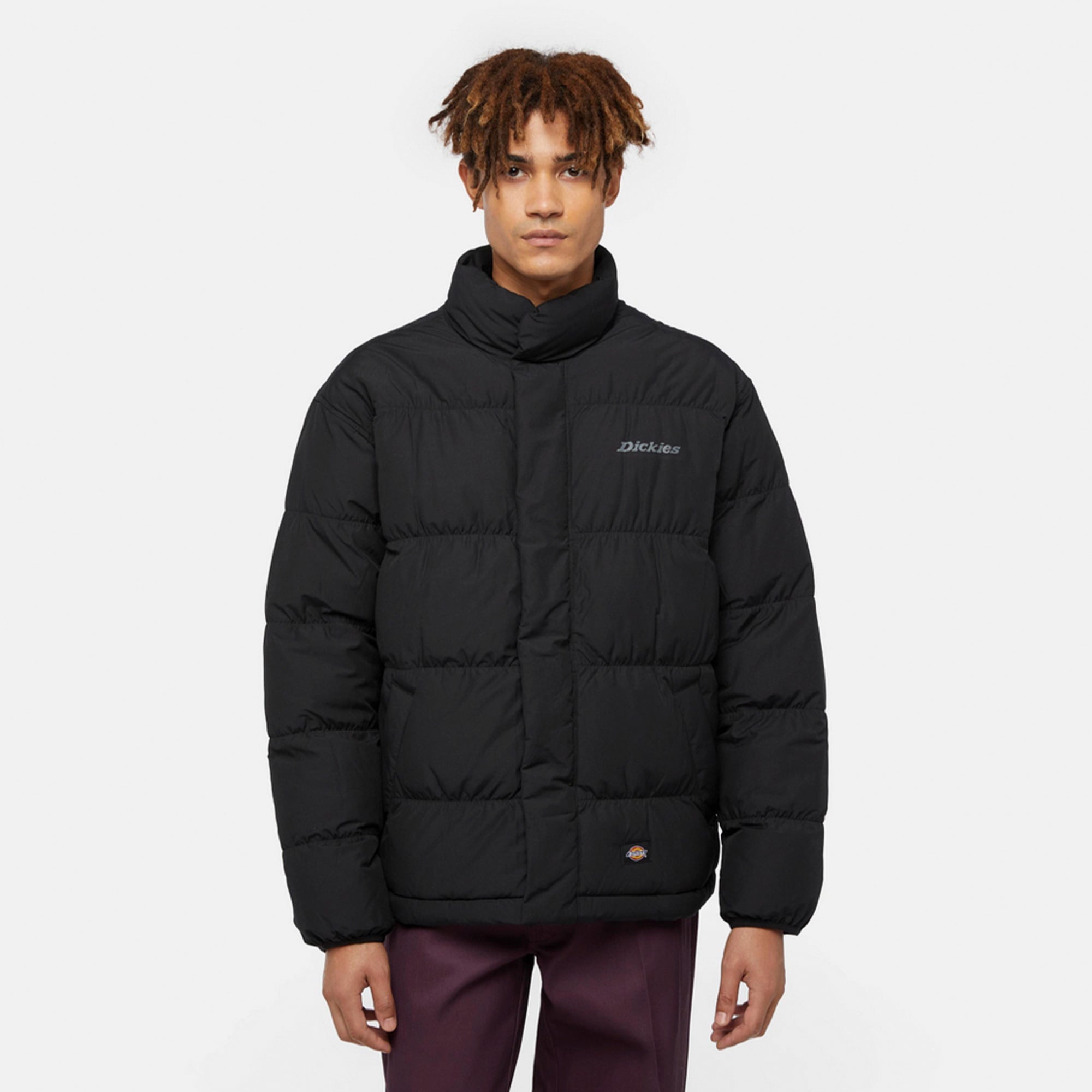 Dickies Scobey Puffer Erkek Siyah Mont