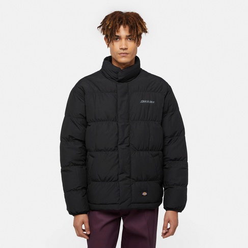  Dickies Scobey Puffer Erkek Siyah Mont