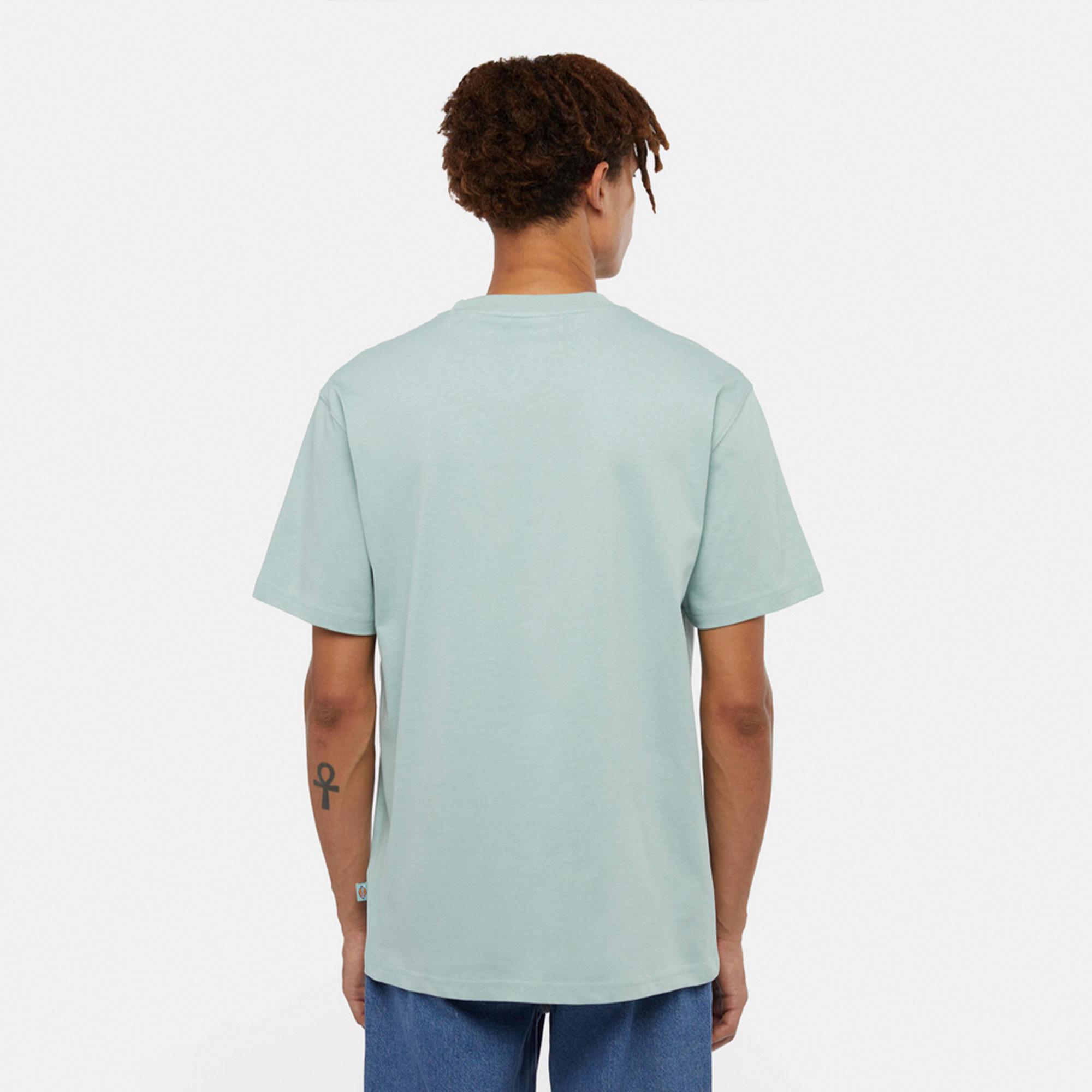 Dickies Luray Pocket Kısa Kollu Erkek Mavi T-Shirt