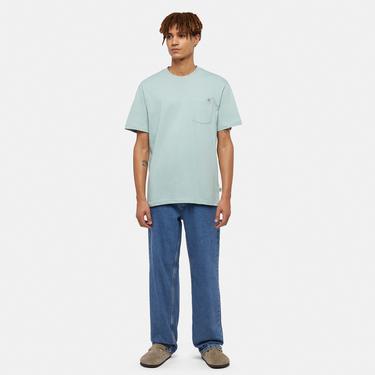  Dickies Luray Pocket Kısa Kollu Erkek Mavi T-Shirt