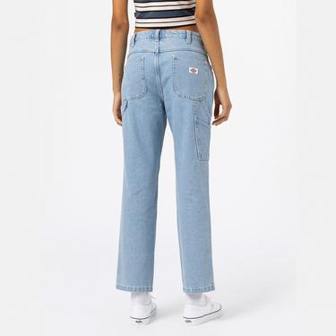  Dickies Ellendale Denim Kadın Mavi Pantolon