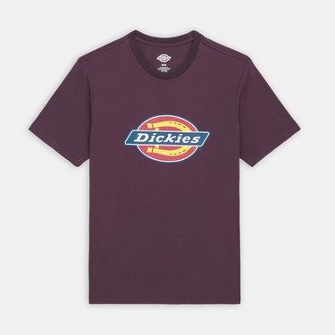  Dickies Icon Logo Erkek Mor T-Shirt