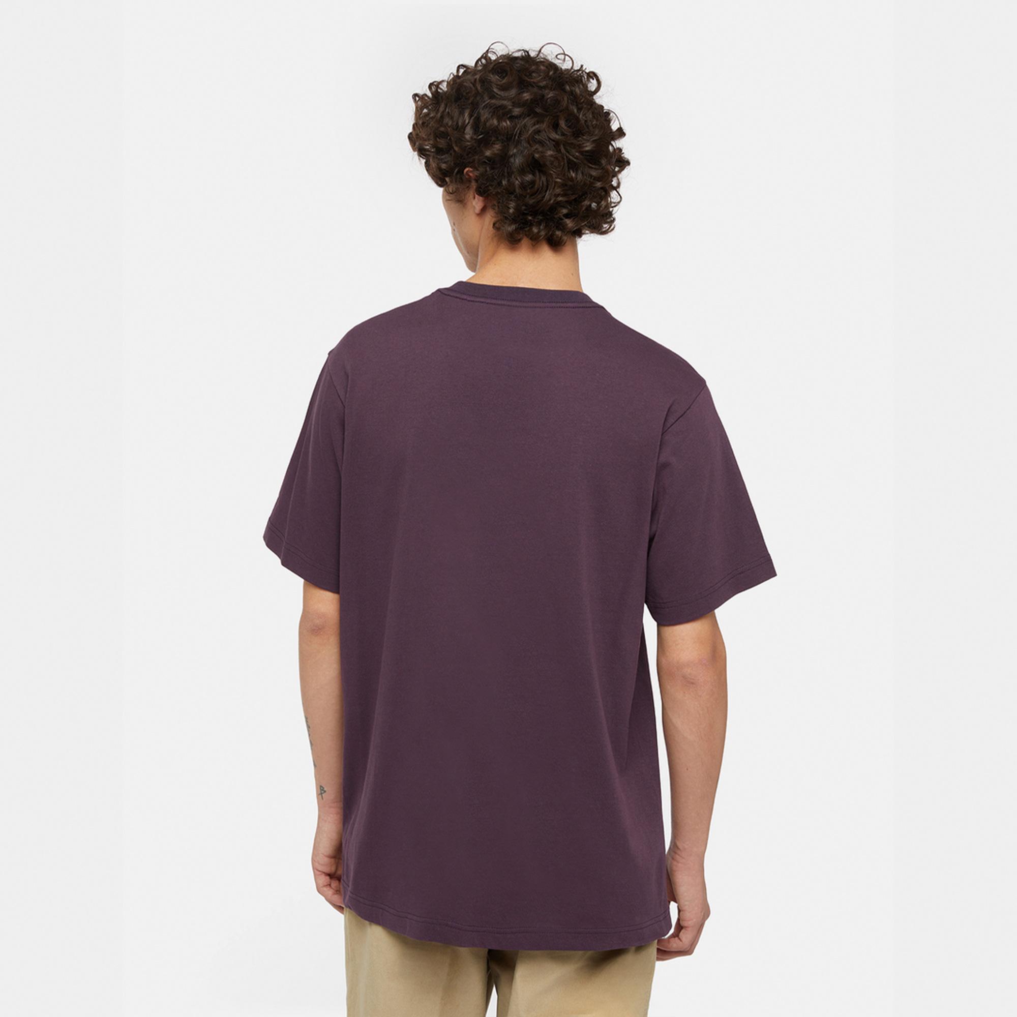 Dickies Icon Logo Erkek Mor T-Shirt