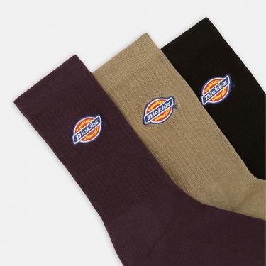  Dickies Valley Grove Unisex Bordo Çorap