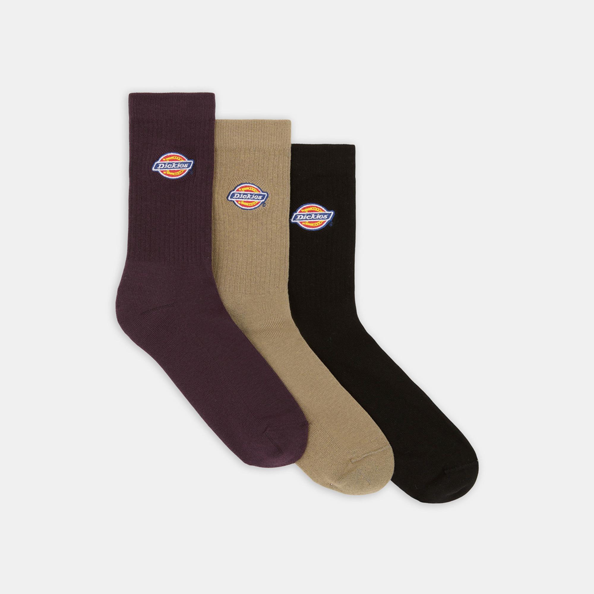 Dickies Valley Grove Unisex Bordo Çorap