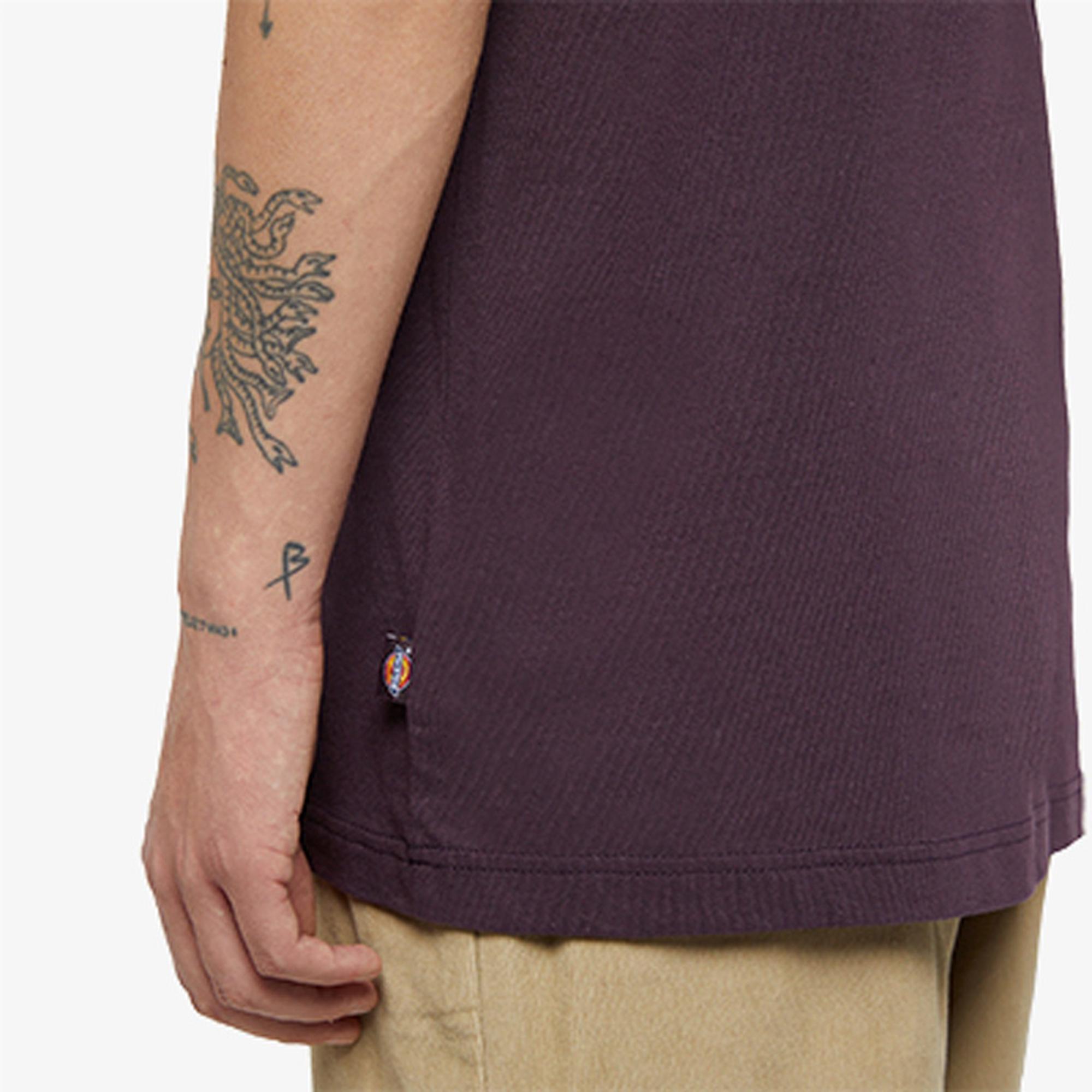 Dickies Icon Logo Erkek Mor T-Shirt
