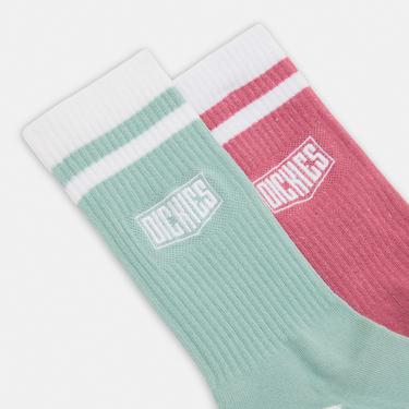  Dickies Philipsburg 2Pk Unisex Pembe Çorap