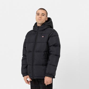 Dickies Waldenburg Hooded Erkek Siyah Mont
