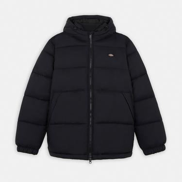  Dickies Waldenburg Hooded Erkek Siyah Mont