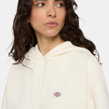  Dickies Oakport Cropped Kadın Krem Rengi Sweatshirt