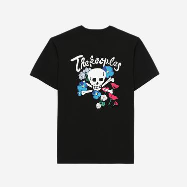  ERKEK İŞLEMELİ SİYAH T-SHIRT