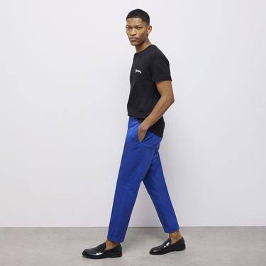  ERKEK İŞLEMELİ SİYAH T-SHIRT