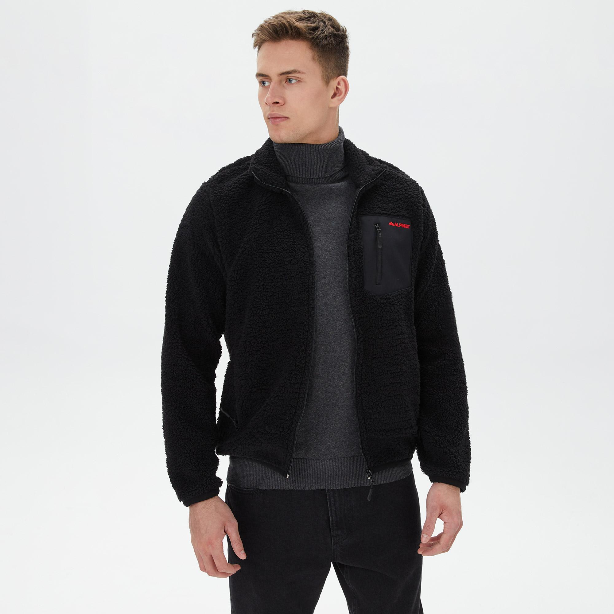 Alpınıst Erkek Siyah Polar