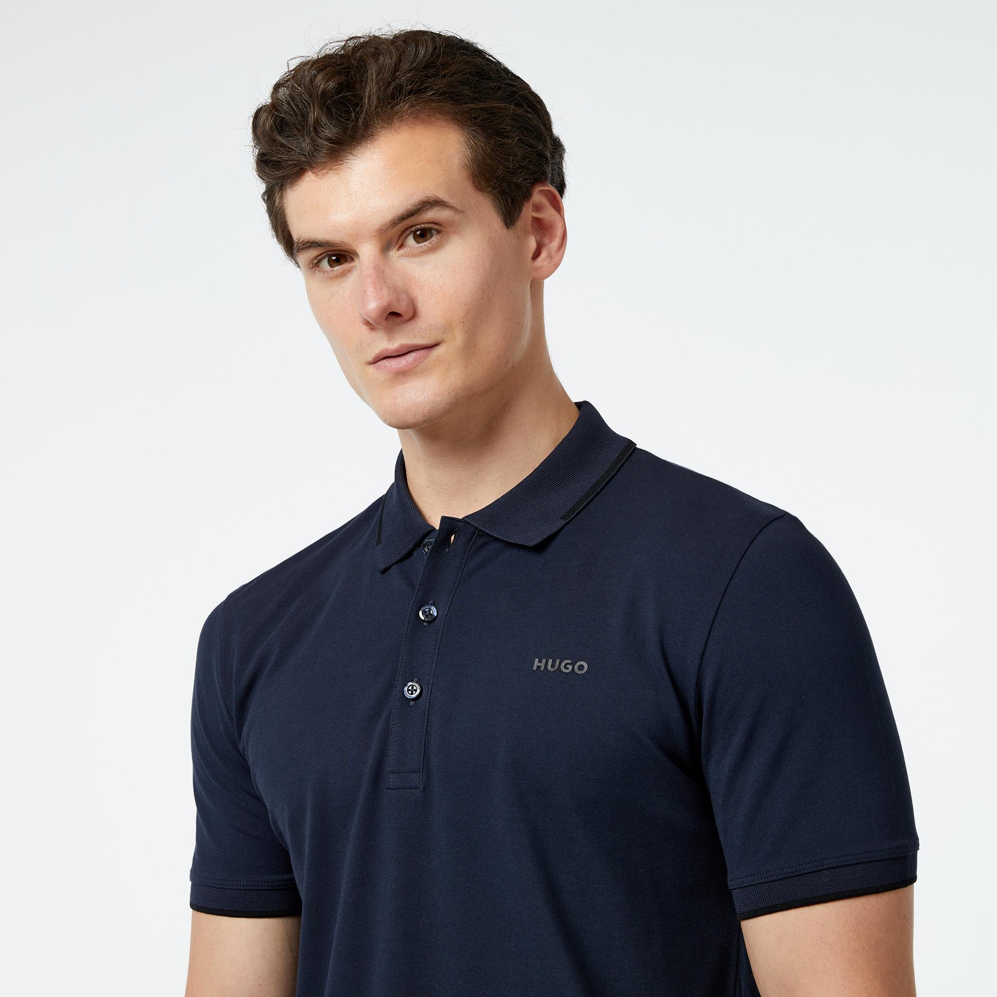 Hugo Dinoso 222 Erkek Lacivert Polo