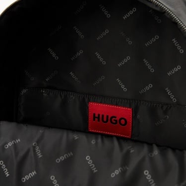  Hugo Erkek Siyah Sırt Çantası