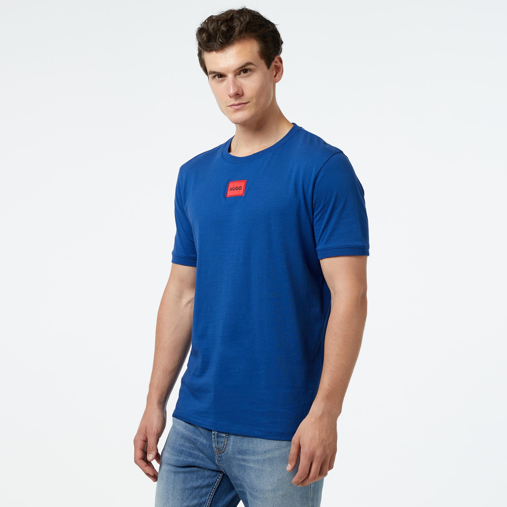 Hugo Diragolino 212 Erkek Mavi T-Shirt