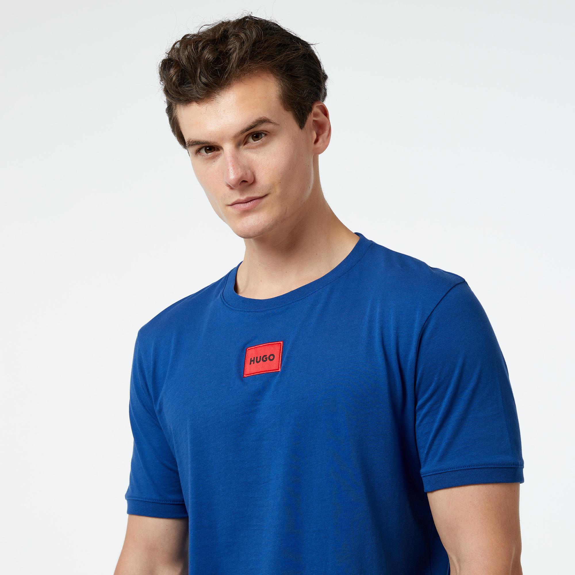 Hugo Diragolino 212 Erkek Mavi T-Shirt