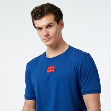  Hugo Diragolino 212 Erkek Mavi T-Shirt