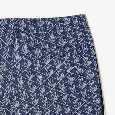  Erkek Regular Fit Monogram Lacivert Eşofman Altı