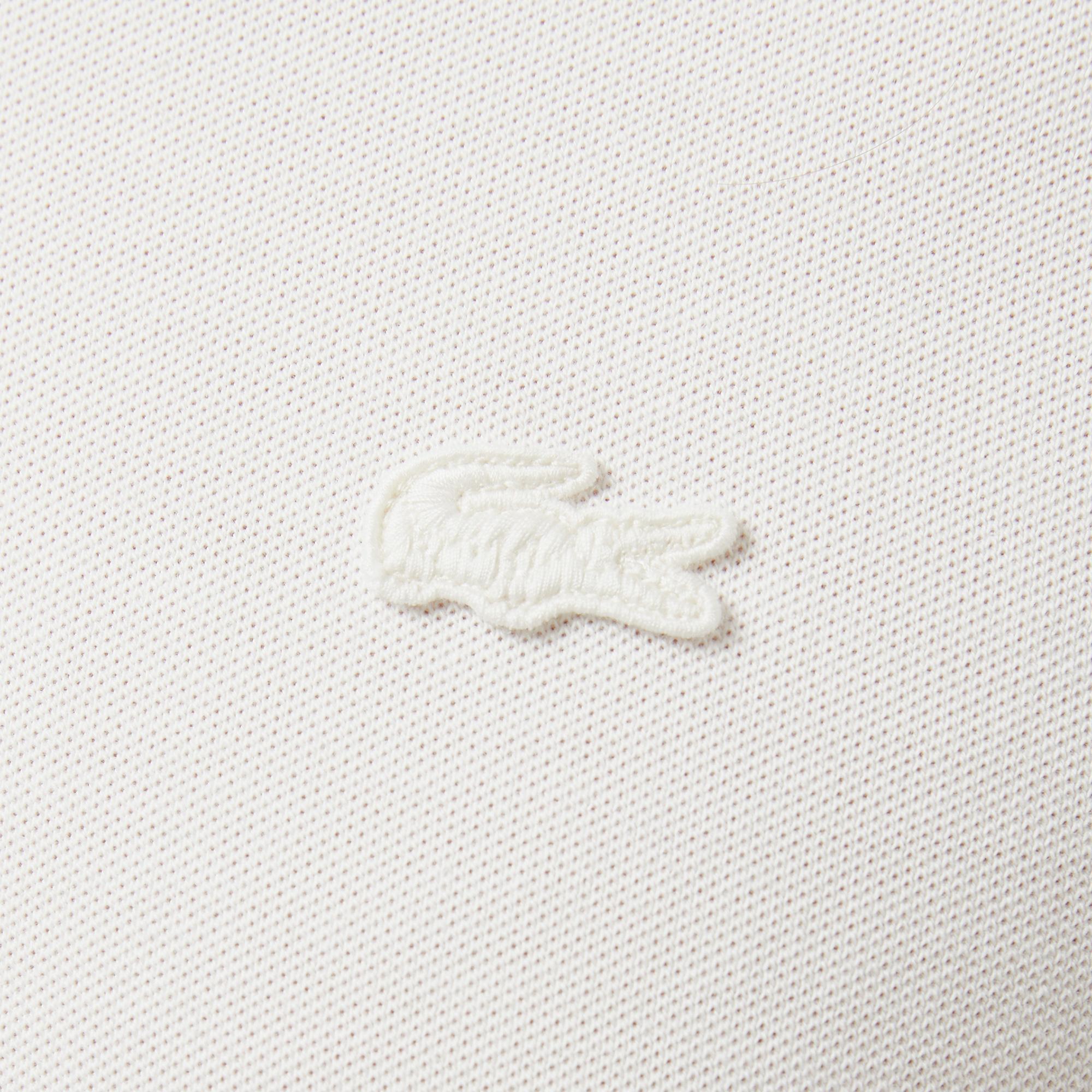 Erkek Classic Fit Beyaz Polo