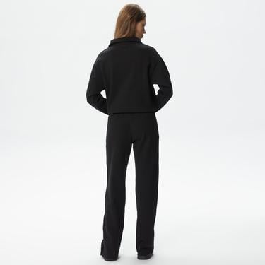  Lacoste Kadın Straight Fit Siyah Eşofman Altı