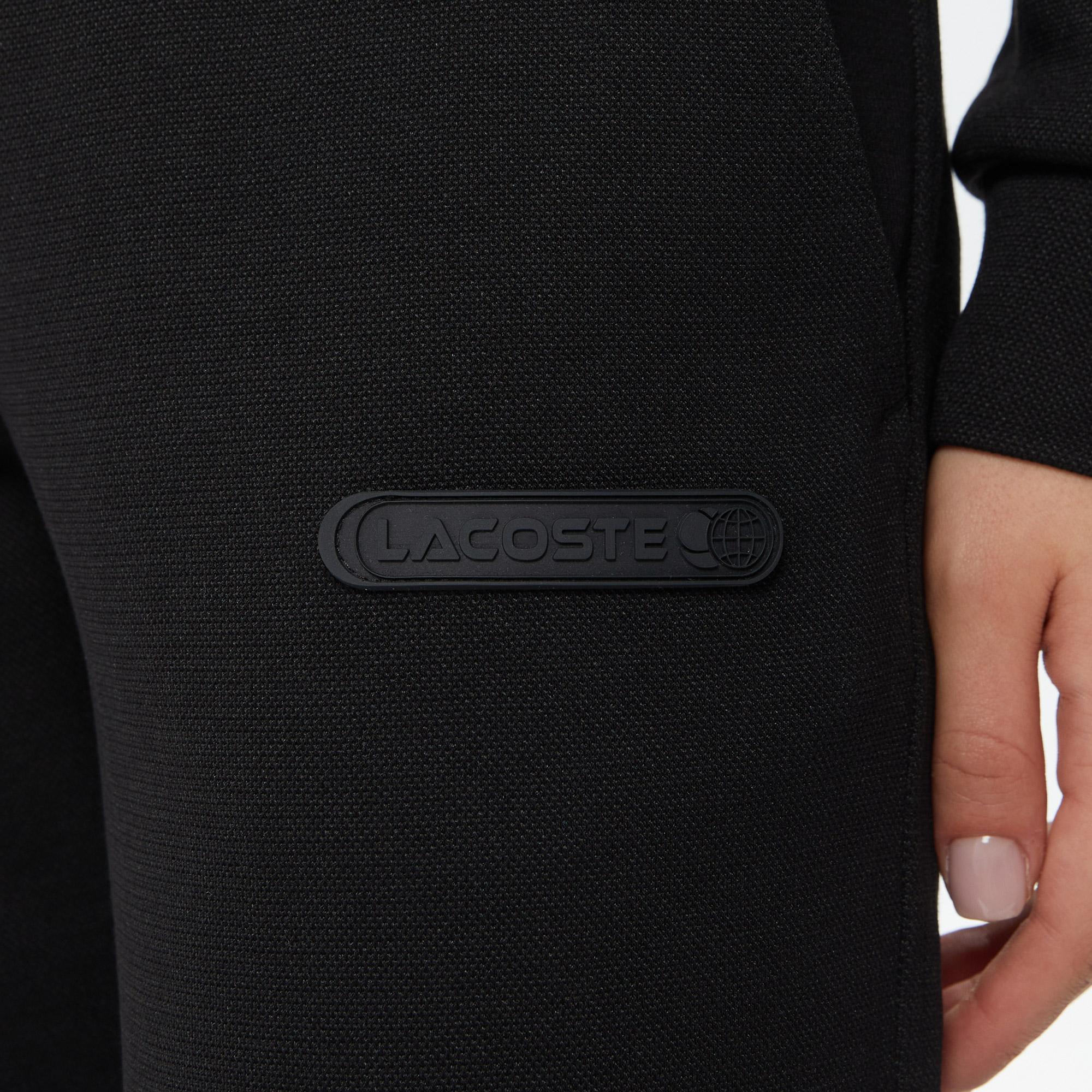 Lacoste Kadın Straight Fit Siyah Eşofman Altı