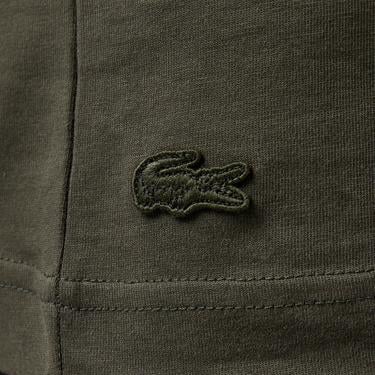  Erkek Regular Fit Bisiklet Yaka Baskılı Haki T-Shirt