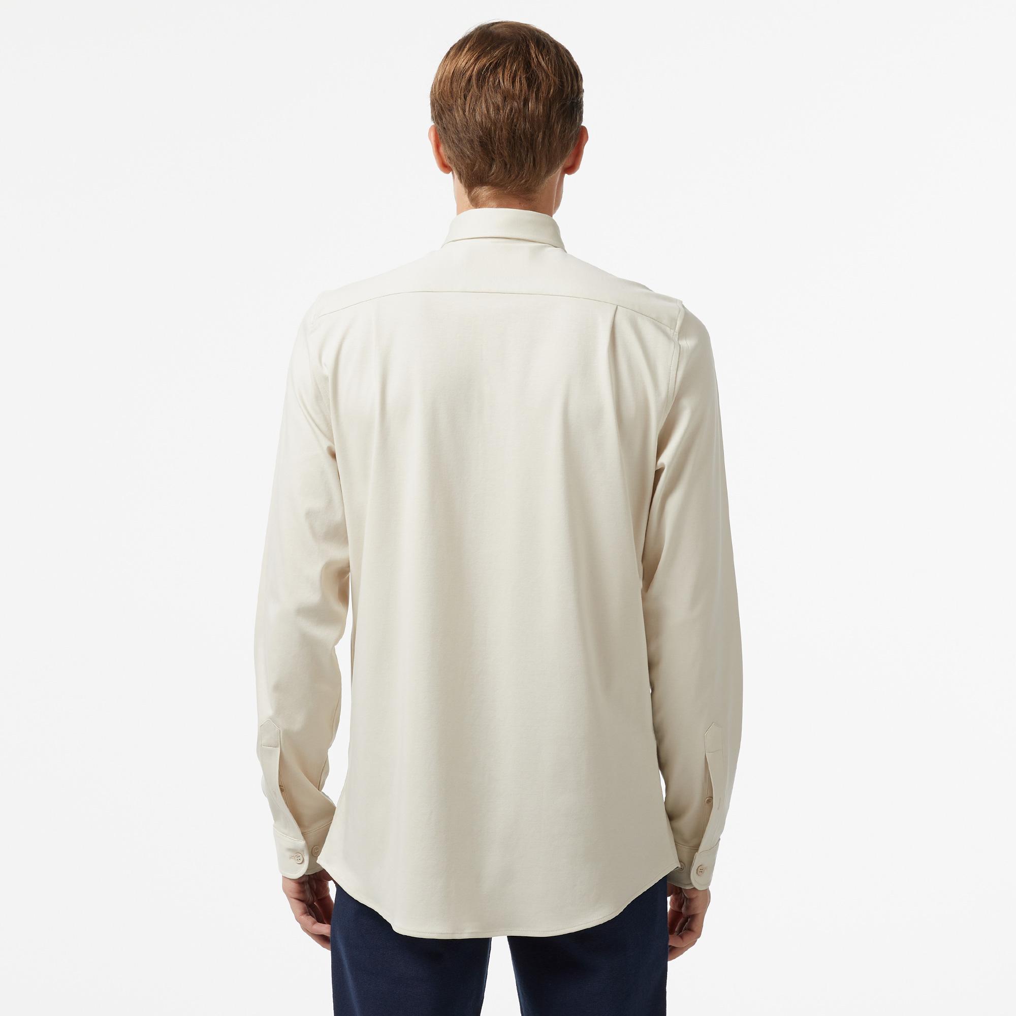 Erkek Slim Fit Gri Gömlek