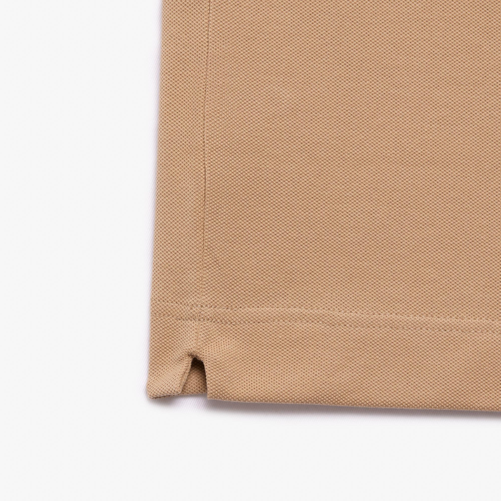 Erkek Regular Fit Organik Pamuk Bej Paris Polo