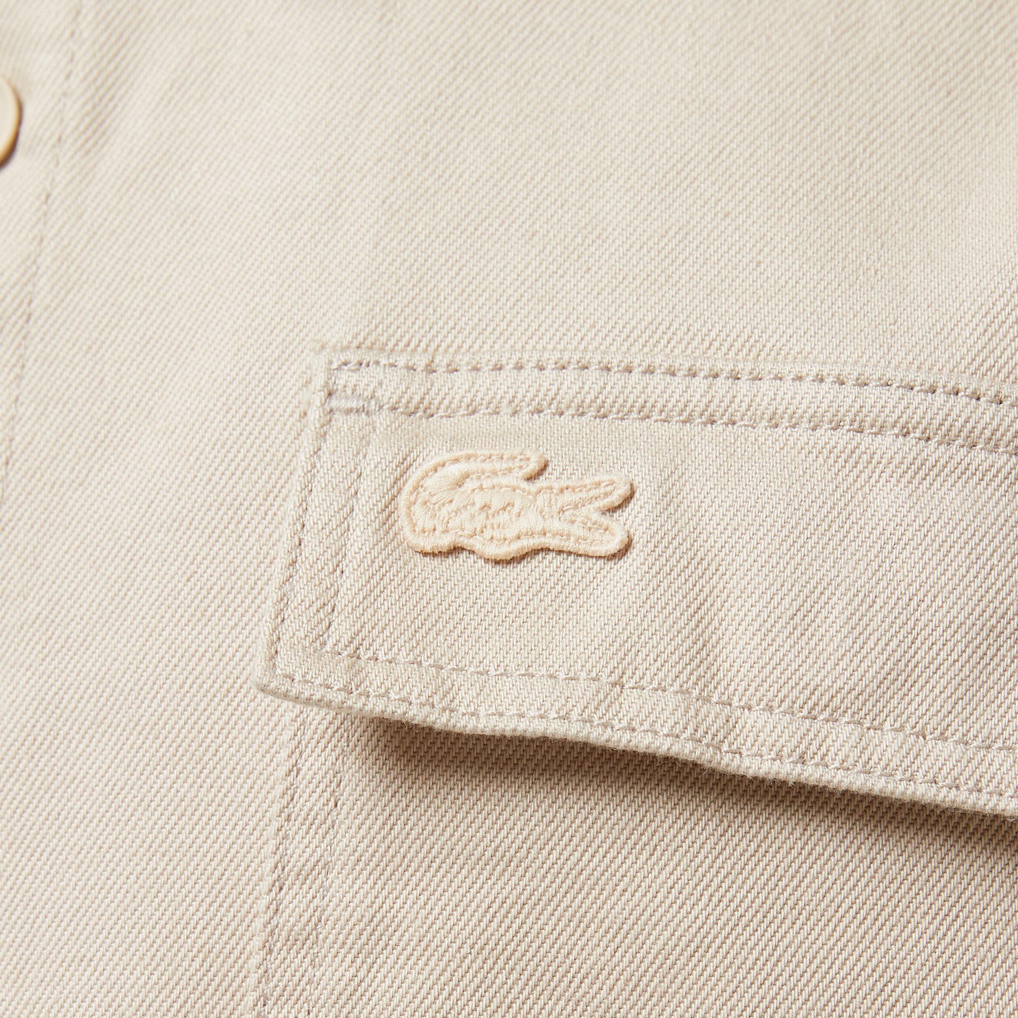 Erkek Relaxed Fit Bej Gömlek