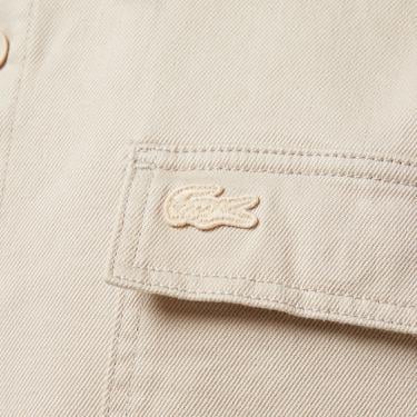  Erkek Relaxed Fit Bej Gömlek