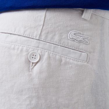  Lacoste Erkek Beyaz Şort