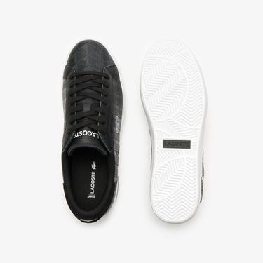  Powercourt Erkek Monogram Siyah Sneaker