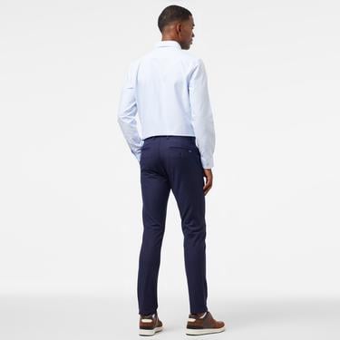  Erkek Slim Fit Chino Lacivert Pantolon