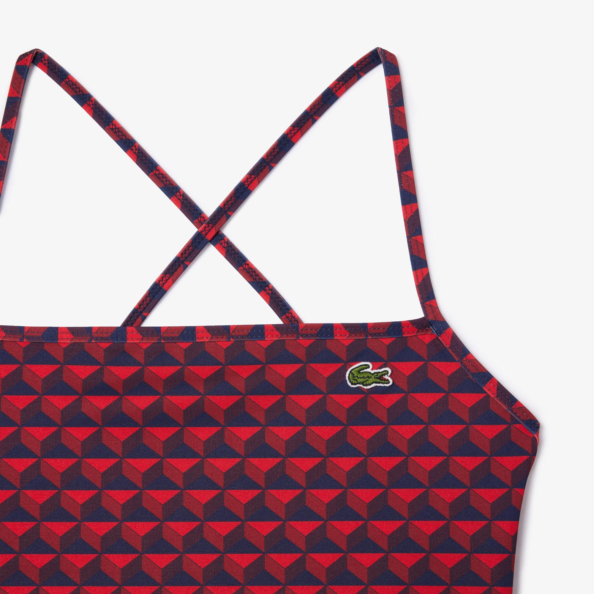 Kadın Monogram Bordo Mayo