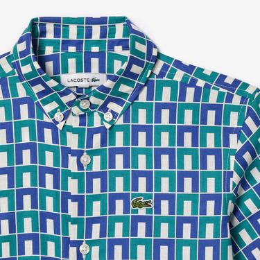  Monogram Erkek Çocuk Renkli Gömlek