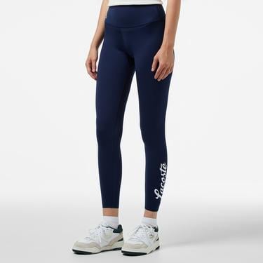  Kadın Slim Fit Baskılı Lacivert Tayt