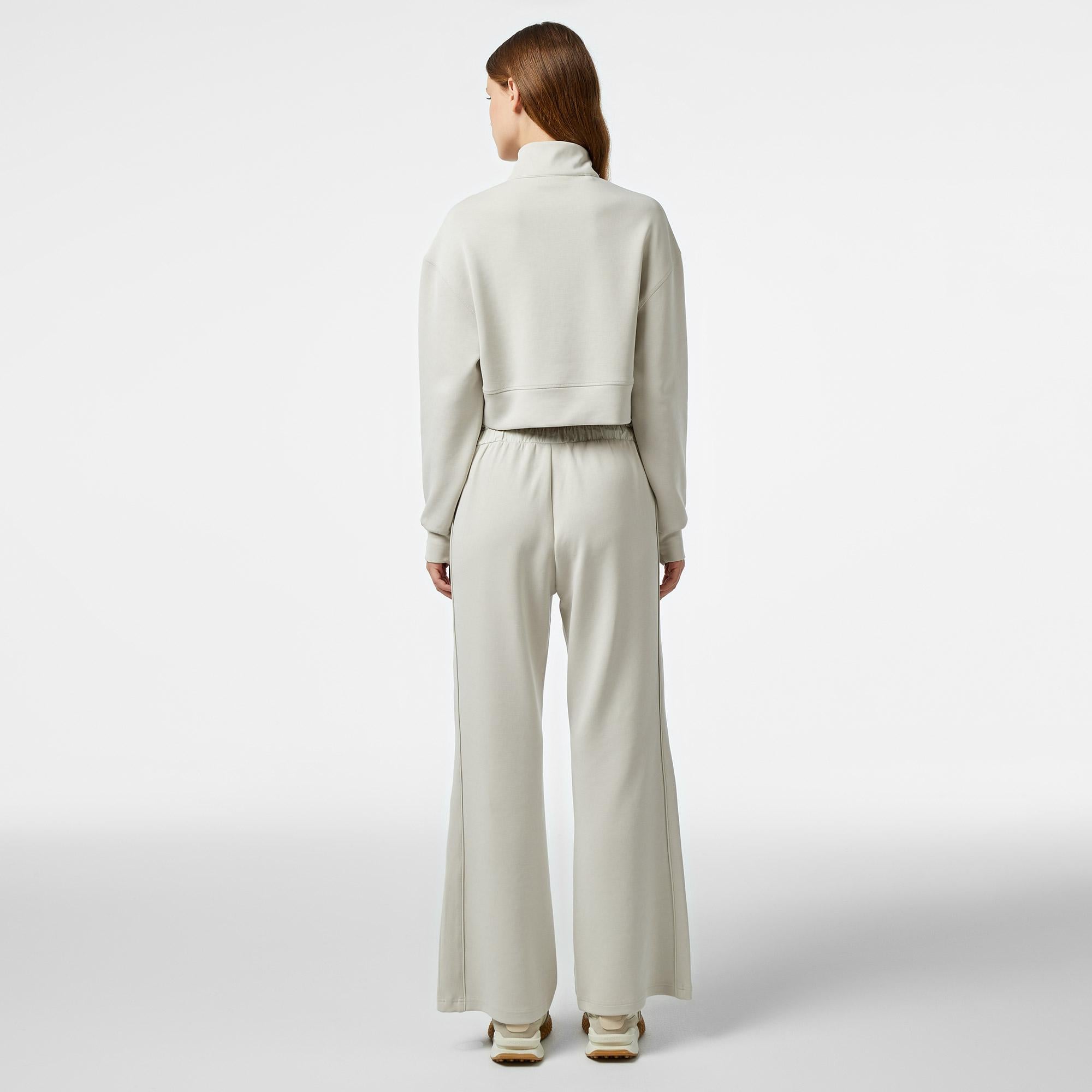 Kadın Relaxed Fit Gri Eşofman Altı