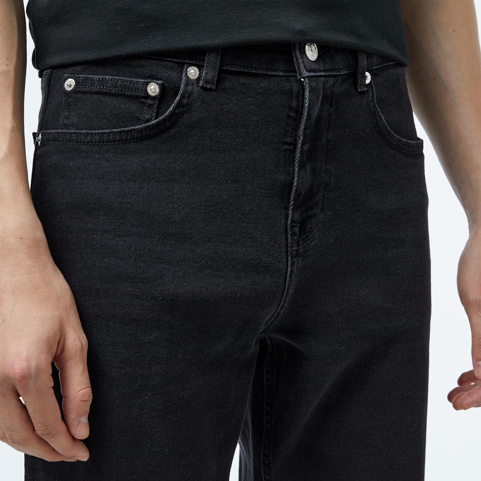 Lacoste Erkek Regular Fit Siyah Jean Pantolon