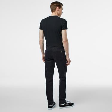  Erkek Regular Fit Siyah Jean Pantolon