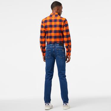  Erkek Regular Fit Koyu Mavi Jean Pantolon