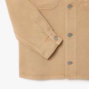  Lacoste Erkek Oversize Fit Kahverengi Gömlek