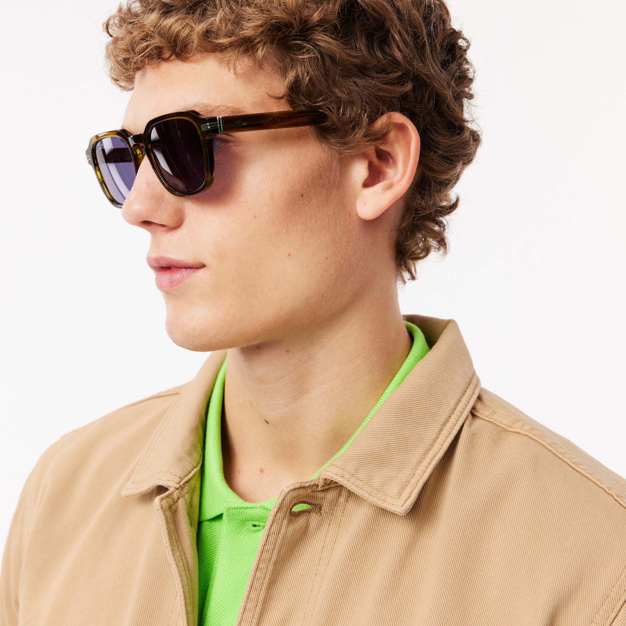 Lacoste Erkek Oversize Fit Kahverengi Gömlek