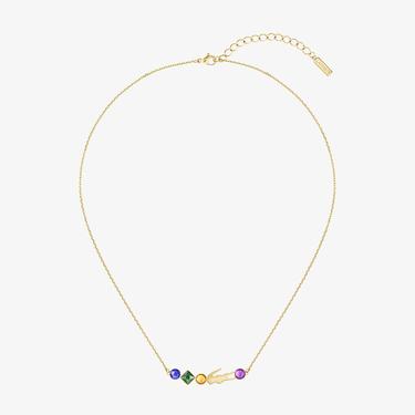  Lacoste Kadın Sarı Çelik Kolye