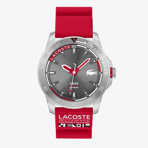  Lacoste Erkek Kırmızı Saat